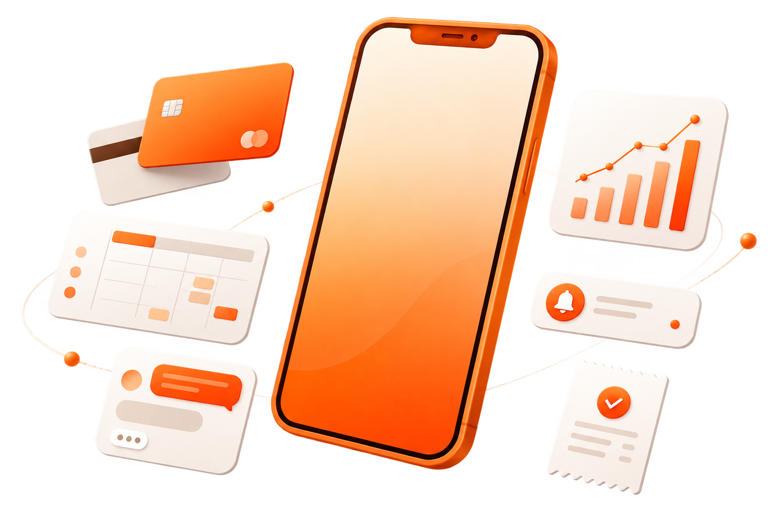 Connected event operations across payments, mobile ordering and reporting